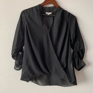 Helmut Lang Sheer Blouse